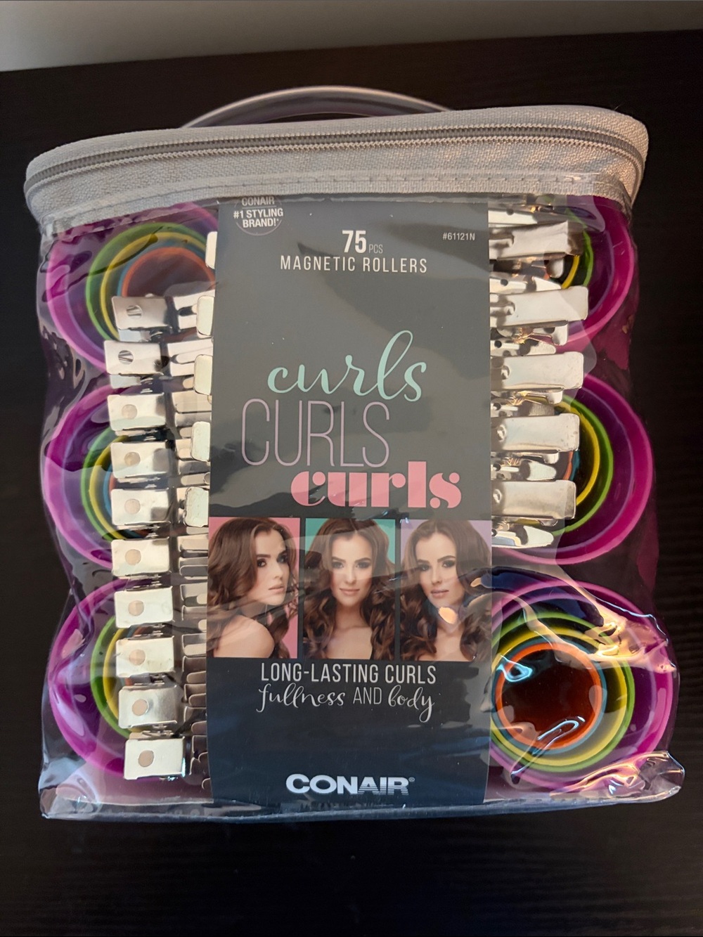 Conair Magnetic Hair Rollers Set — Multicolor (75 pcs)